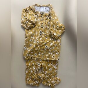 Lou Lou & Company Long Sleeve Top and Bottom- Floral